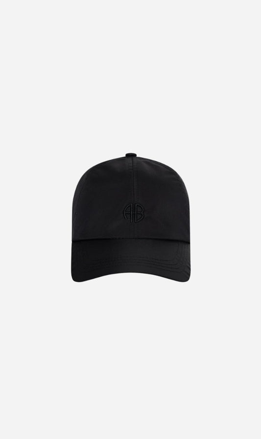 Anine Bing | Jeremy Baseball Cap AB Nylon - Black