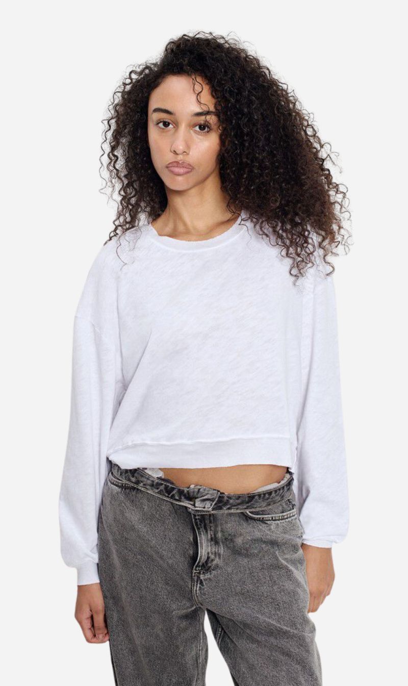 American Vintage | Sonoma 02 Long Sleeve T.Shirt - White