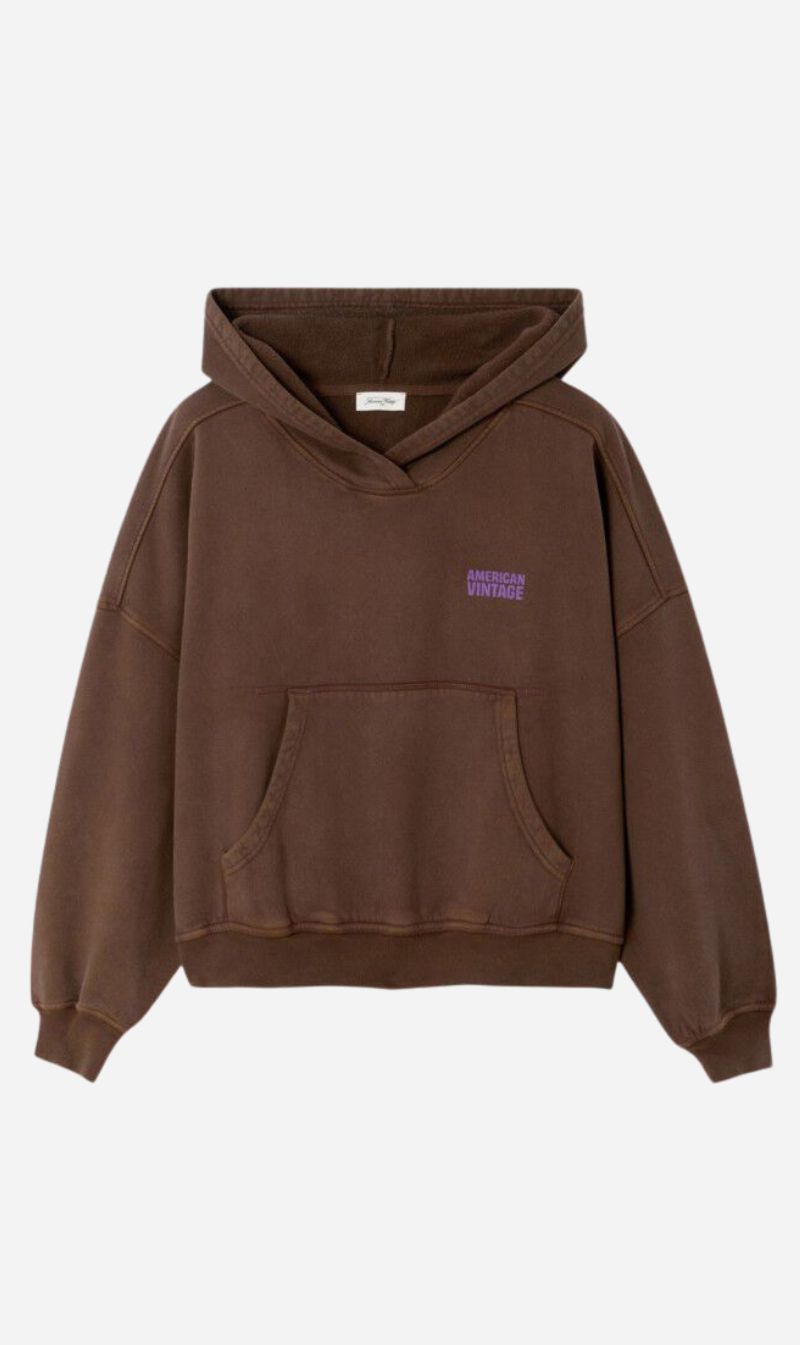 American Vintage | Plizzy 03 Hoodie - Vintage Chestnut
