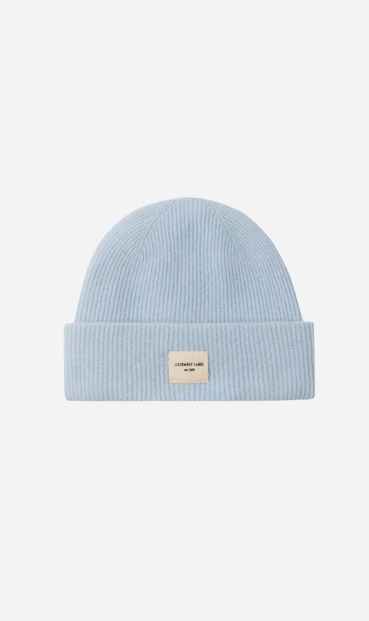 Assembly Label | Wool Rib Beanie - Breeze