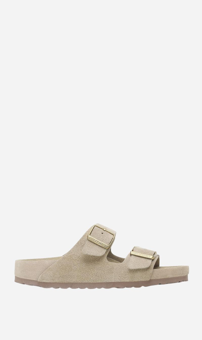 Birkenstock | Arizona Exquisite Suede Regular - Taupe