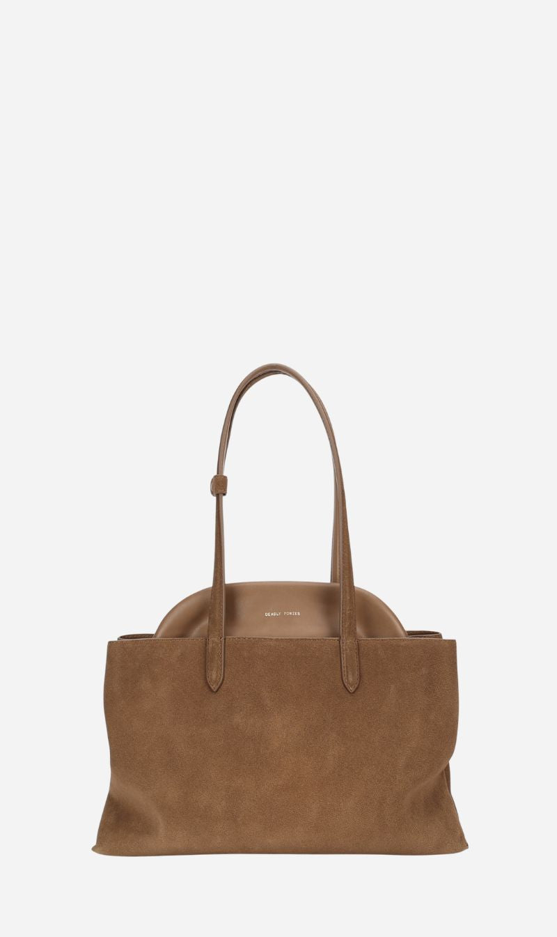 Deadly Ponies | Vault Tote - Hazel Suede