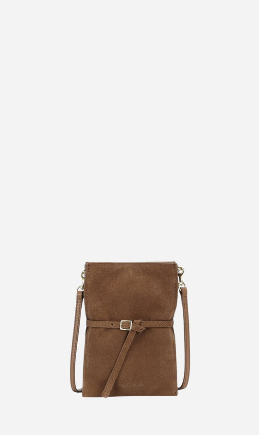 Deadly Ponies | Penny Phone Pouch - Hazel Suede