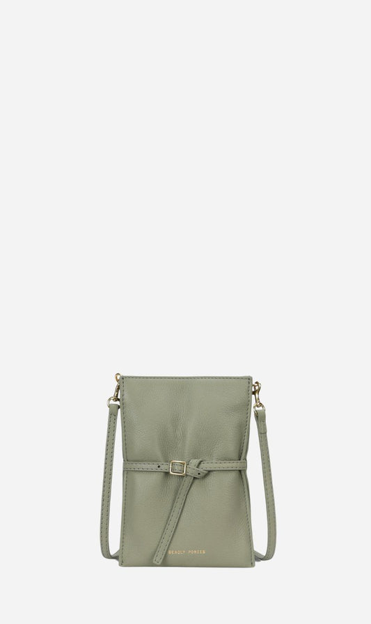 Deadly Ponies | Penny Phone Pouch - Sage