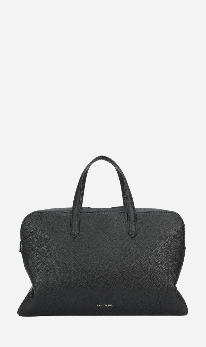 Deadly Ponies | Zorro Brief Case - Black / Silver