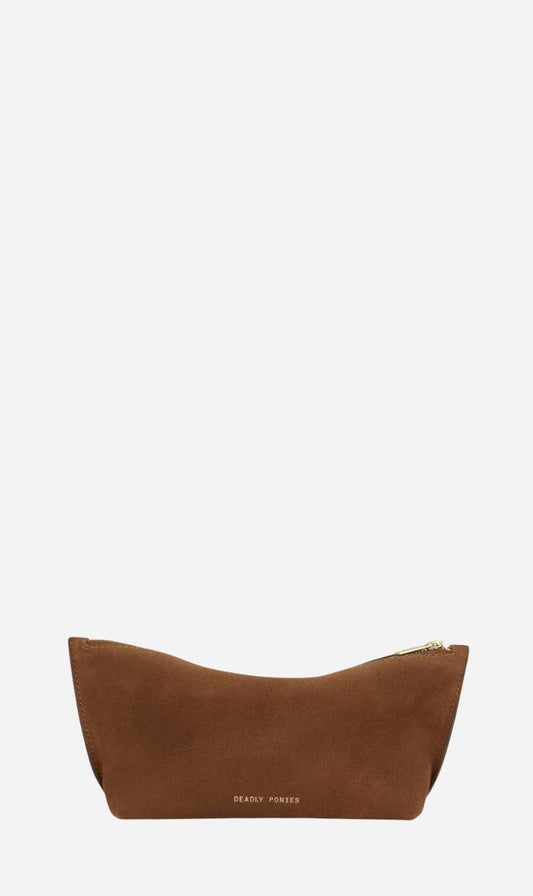 Deadly Ponies | Medium Poucher - Hazel Suede