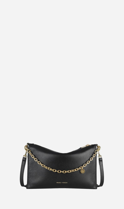 Deadly Ponies | Siamese Bag - Black / Brass