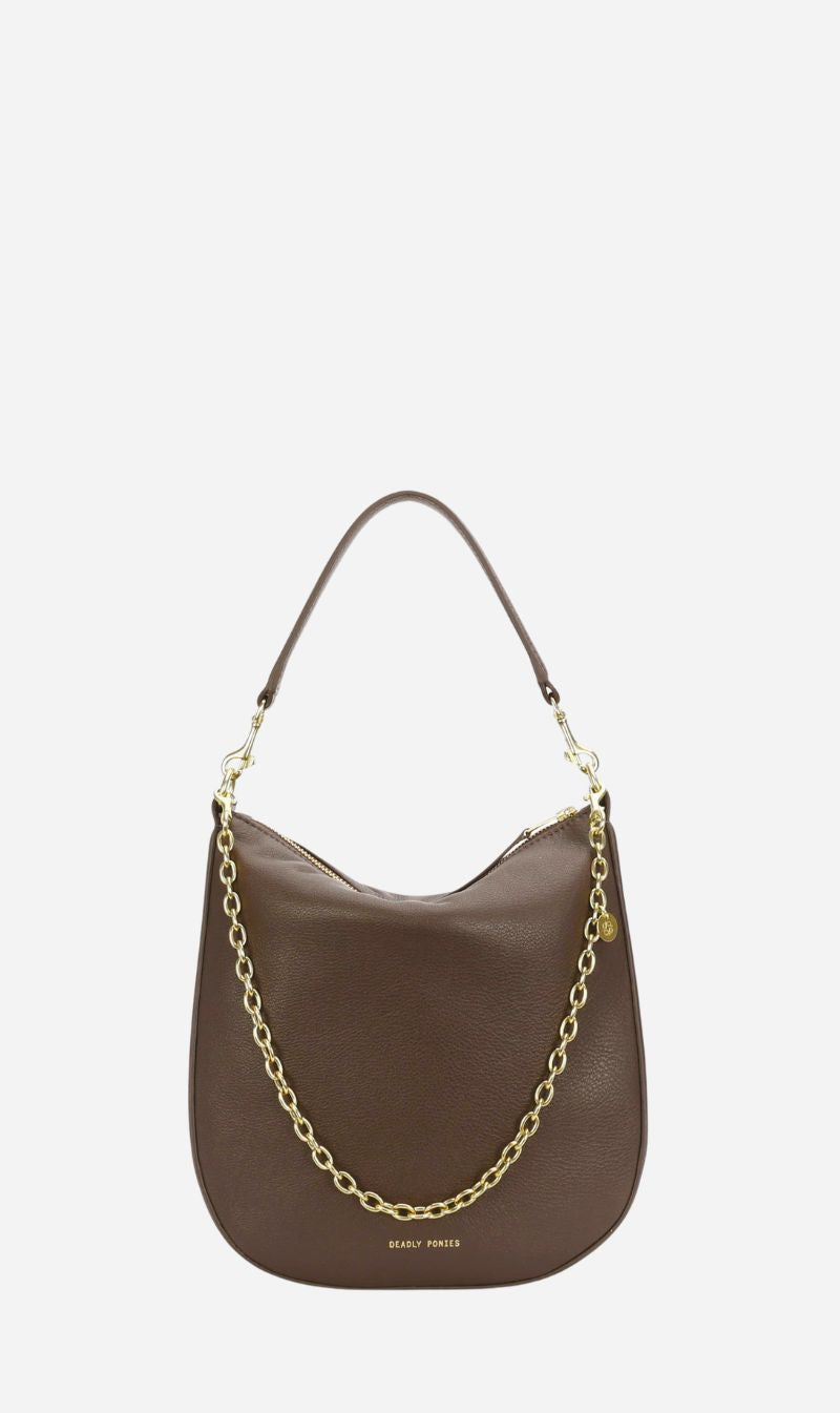Deadly Ponies | Medium Sling Bag - Cocoa