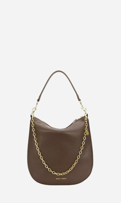 Deadly Ponies | Medium Sling Bag - Cocoa