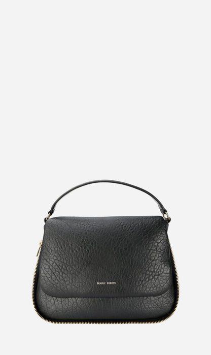 Deadly Ponies | Caiman Bag - Black Bulle / Brass