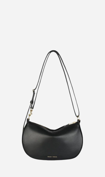 Deadly Ponies | Mini Sling Bag - Black / Brass