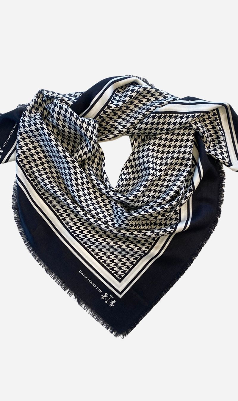 Dark Hampton | The Hunter Wool Silk Scarf