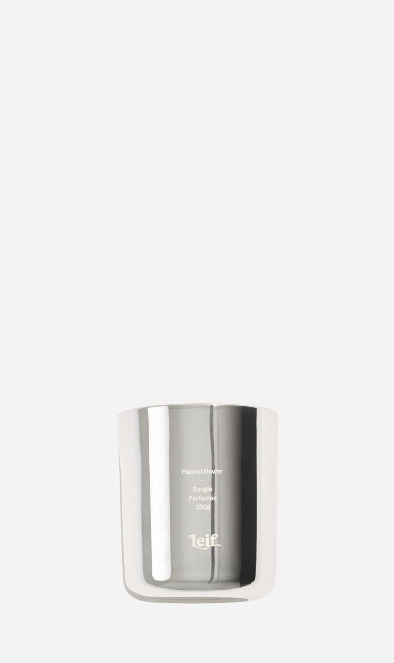 Leif | Limited Luxe Flannel Flower Candle