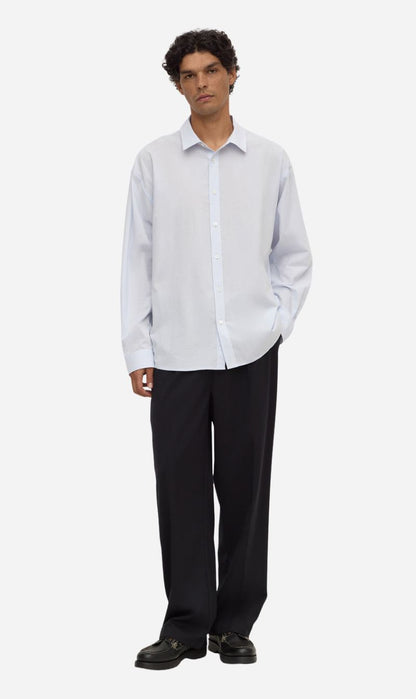 Assembly Label | Franco Long Sleeve Shirt - Powder Blue