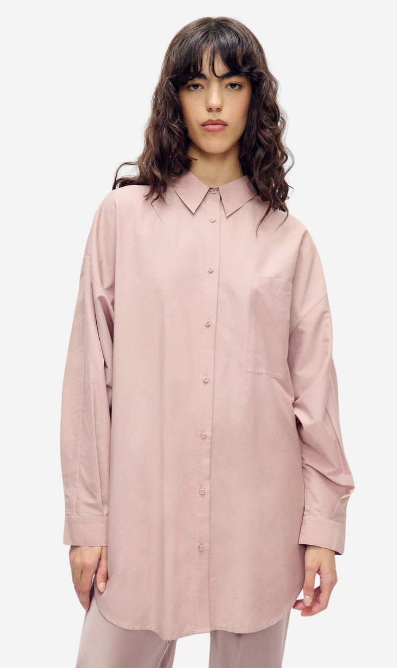 Silk Laundry | Cotton Silk Round Shirt - Lasso