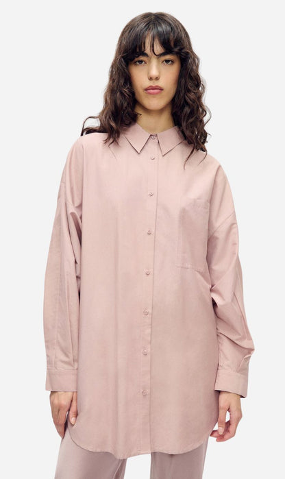 Silk Laundry | Cotton Silk Round Shirt - Lasso