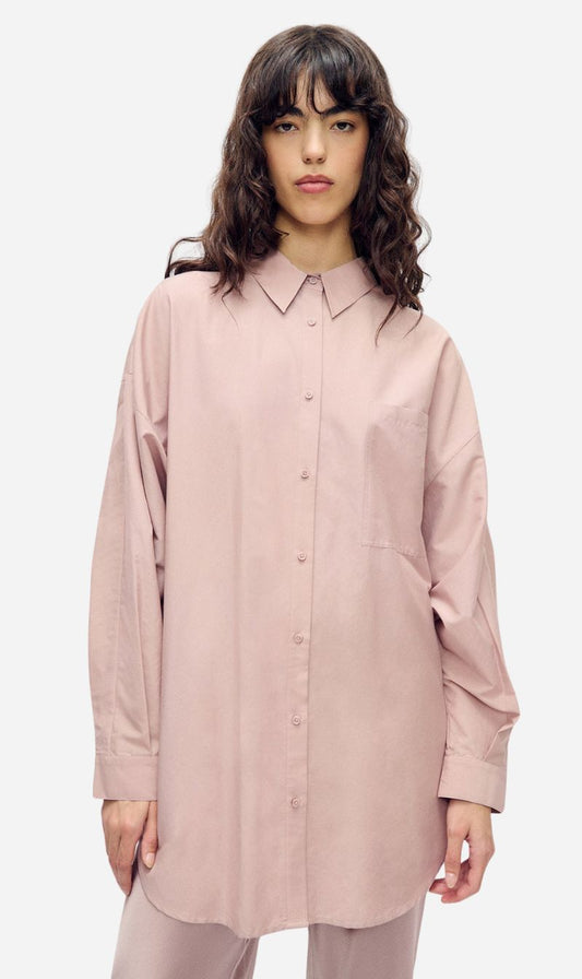 Silk Laundry | Cotton Silk Round Shirt - Lasso