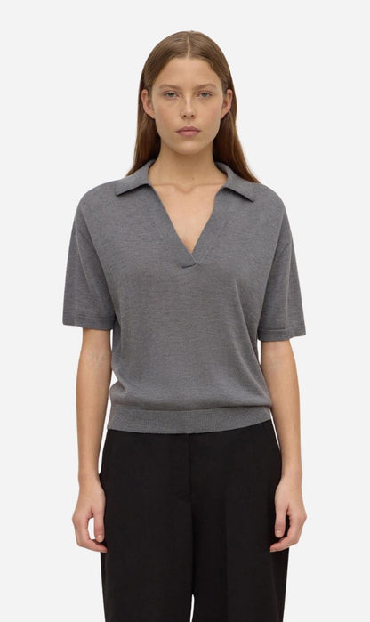 Assembly Label | Mira Polo - Dark Grey Marle