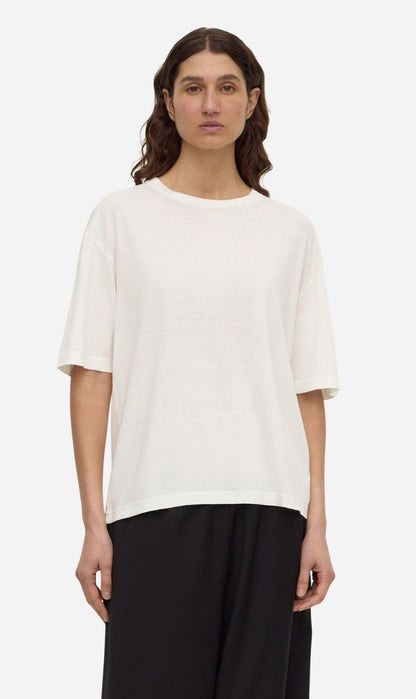Assembly Label | Kira Cotton Hemp Tee - Antique White