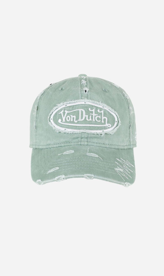 Von Dutch | Chain Stitch Dad Cap - Sage