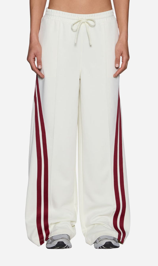 Ksubi | Origin Trackpant - Off White Burgundy