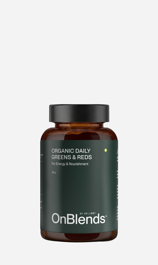 OnBlends By Dr Libby | Organic Daily Greens & Reds