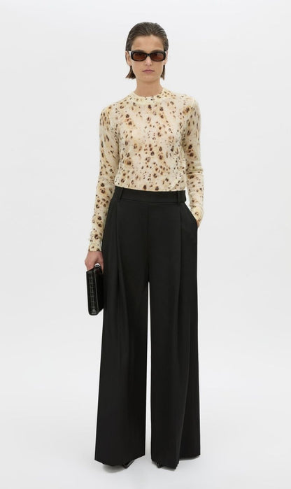 Camilla & Marc | Teneva Printed Knit Sweater - Spot