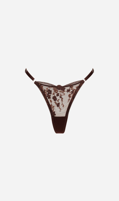 Kat the Label | Sofia Thong - Espresso