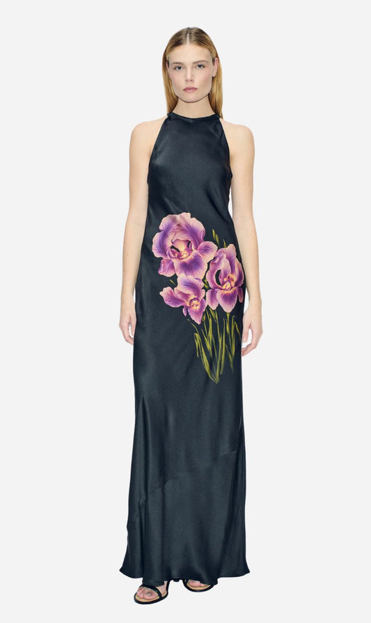 Silk Laundry | High Low Dress - Iris