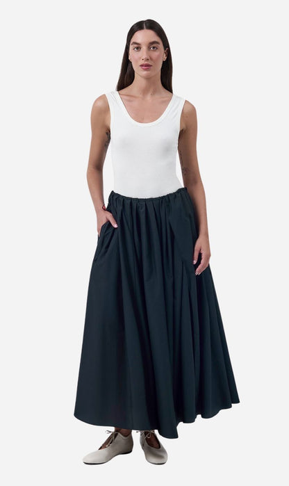 Silk Laundry | Daisy Skirt - Black