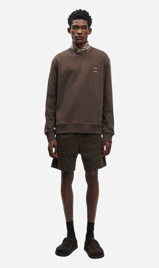 Samsoe Samsoe | Joel Crew Neck - Turkish Coffee