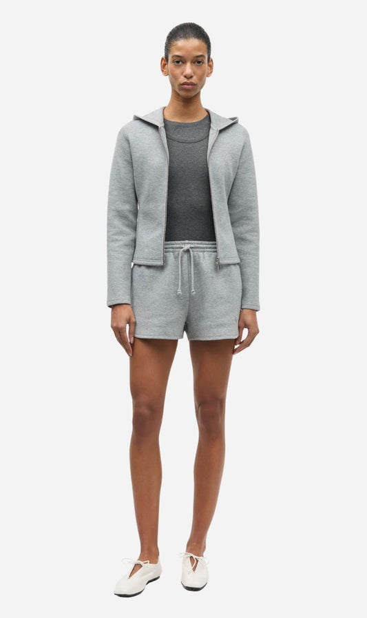 Samsoe Samsoe | Saalice Zip Hoodie - Grey Mel.