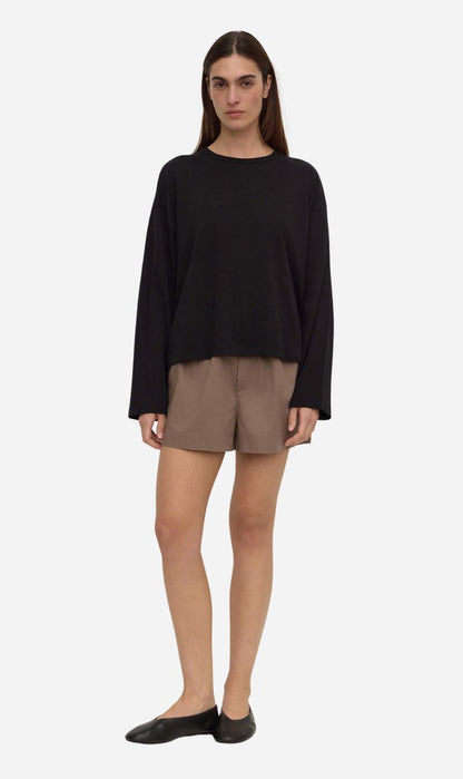 Assembly Label | Micha Poplin Short - Dark Sand