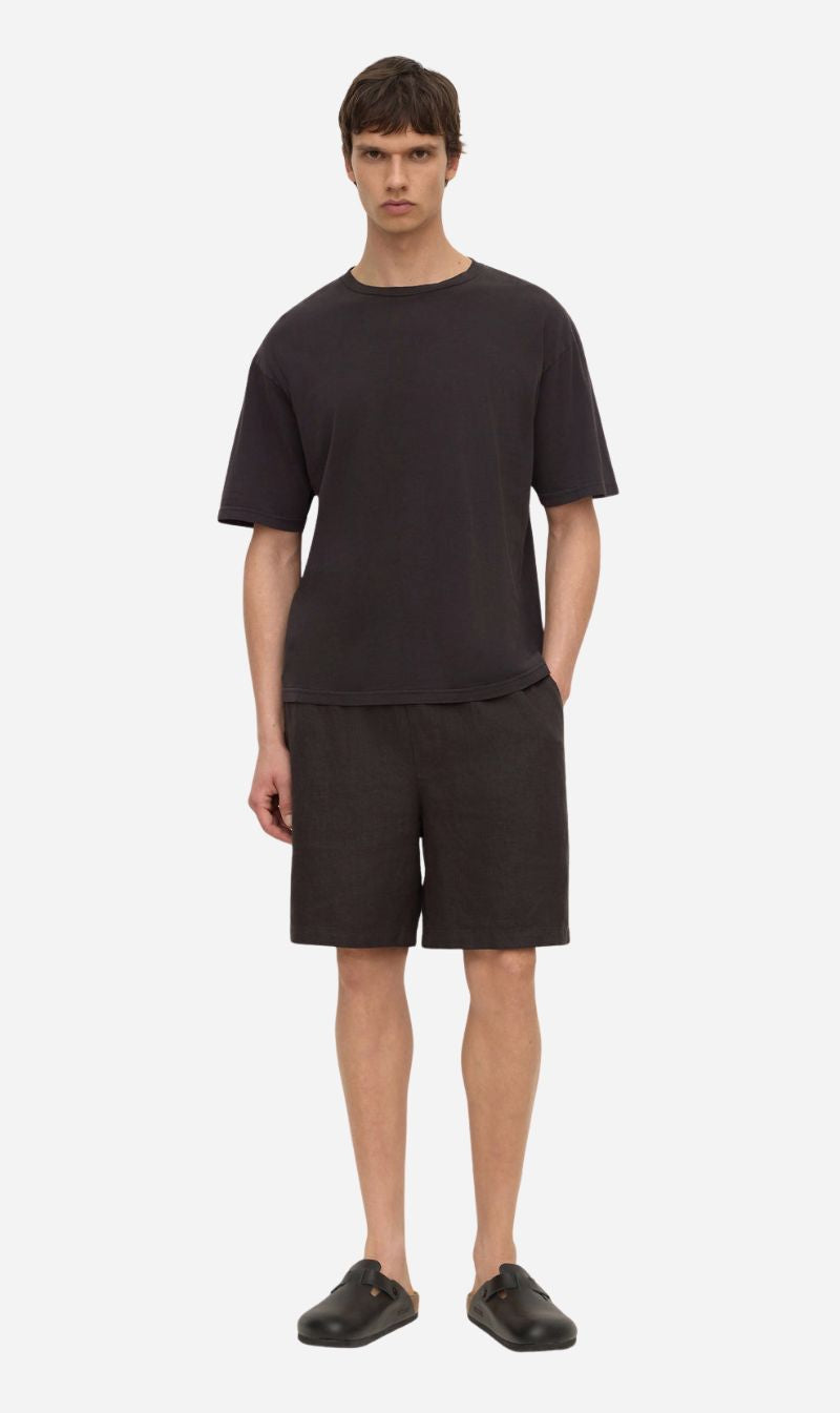 Assembly Label | Finley Linen Short - Black