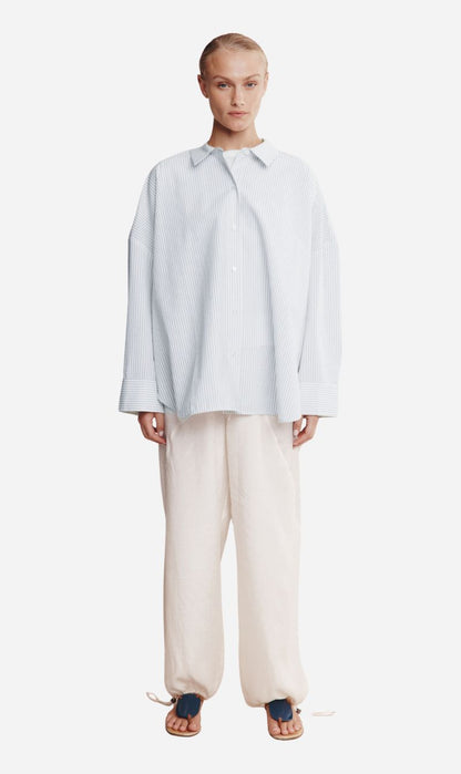 Marle | Mella Shirt - Mist Stripe