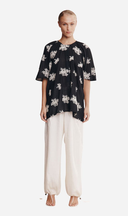 Marle | Liberty Short Sleeve Shirt - Rice Flower