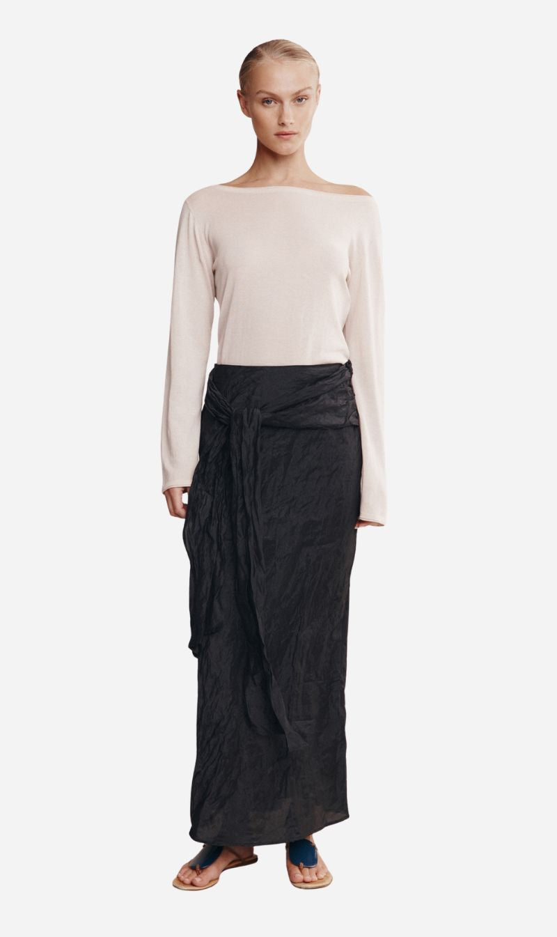 Marle | Caster Skirt - Black