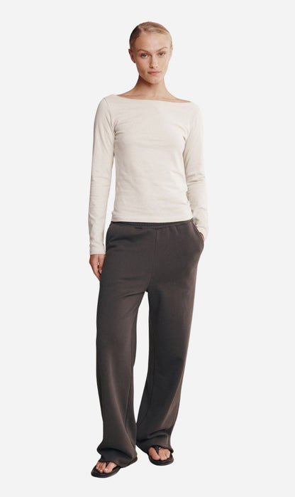 Marle | Thalia Long Sleeve Tee - Silt