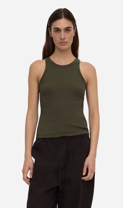 Assembly Label | Tabitha Rib Tank - Dark Military