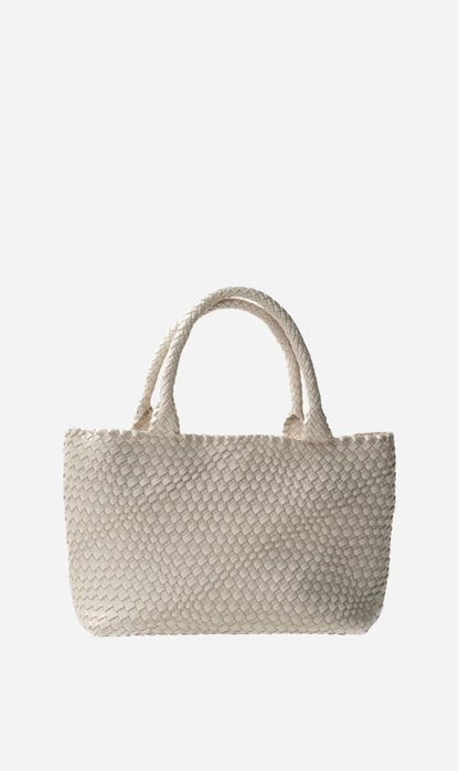 La Tribe | Woven Tote Bag - Cream