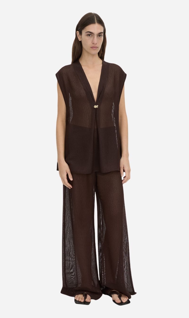 Camilla & Marc | Tessara Top - Chocolate