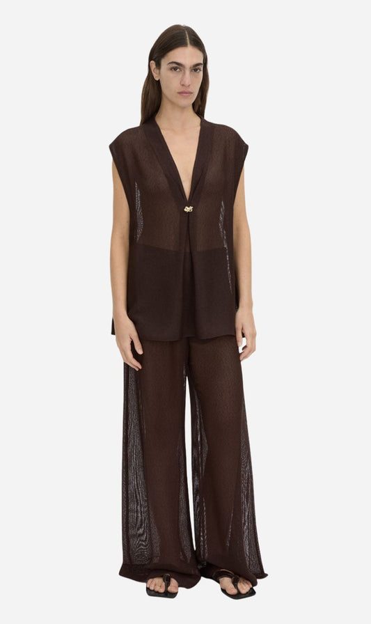 Camilla & Marc | Tessara Top - Chocolate