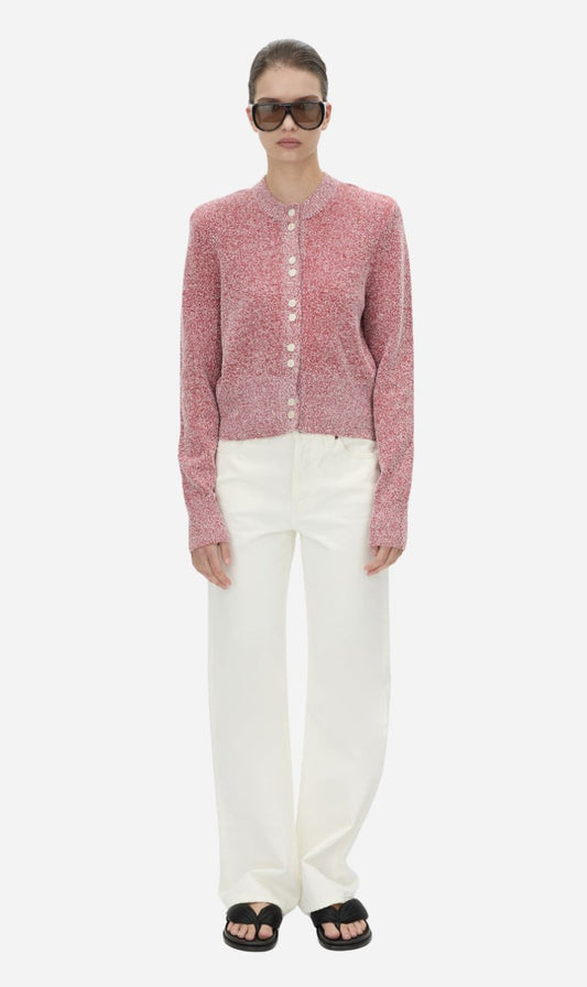 Camilla & Marc | Soleo Textured Knit Cardigan - Watermelon