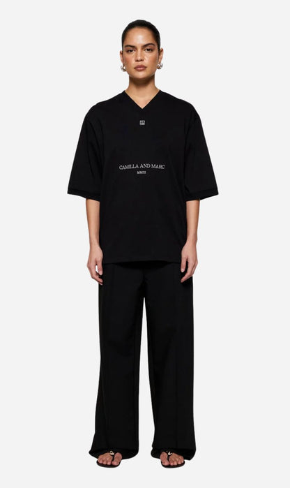 Camilla & Marc | Larissa Logo Tee - Black
