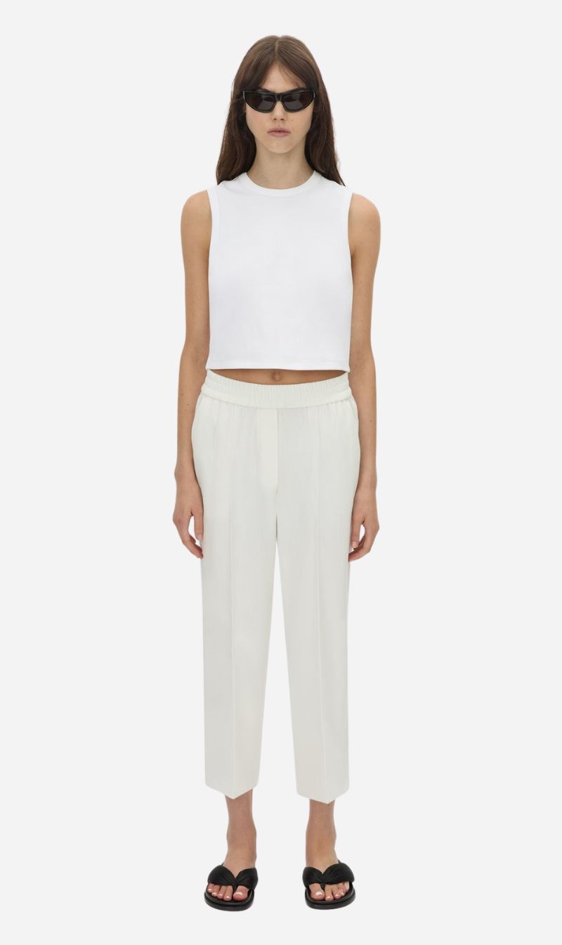 Camilla & Marc | Arlowe Crop Pant - Soft White