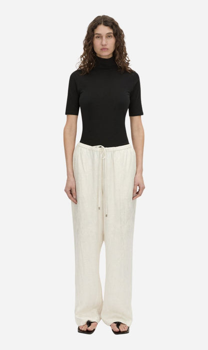 Camilla & Marc | Naidee Satin Relaxed Pant - Ivory