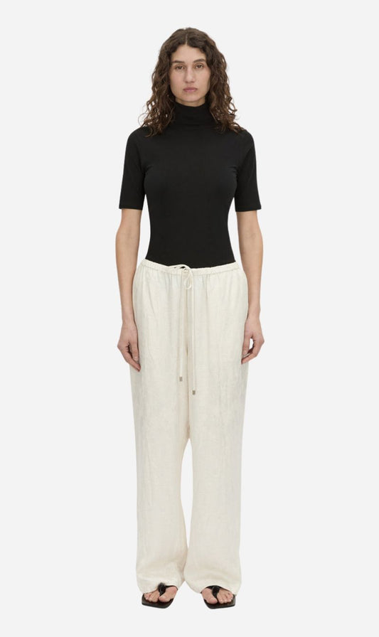 Camilla & Marc | Naidee Satin Relaxed Pant - Ivory