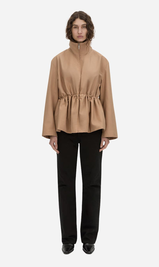 Camilla & Marc | Devon Soft Gathered Anorak - Rosewood