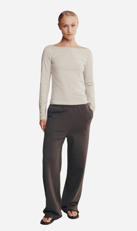 Marle | Thalia Long Sleeve Tee - Silt