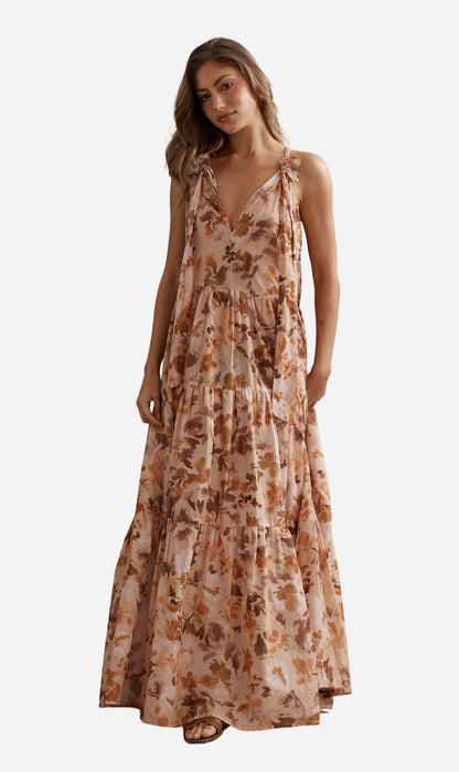 Caitlin Crisp | Adrift Dress - Retro Wildflower